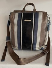 Meraviglioso zaino  Piquadro unisex  in pelle completo di spallacci e  tracolla