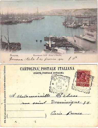 Genova panorama dall - -, dall'hotel