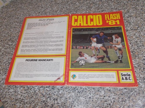 Album calcio flash completo - album,