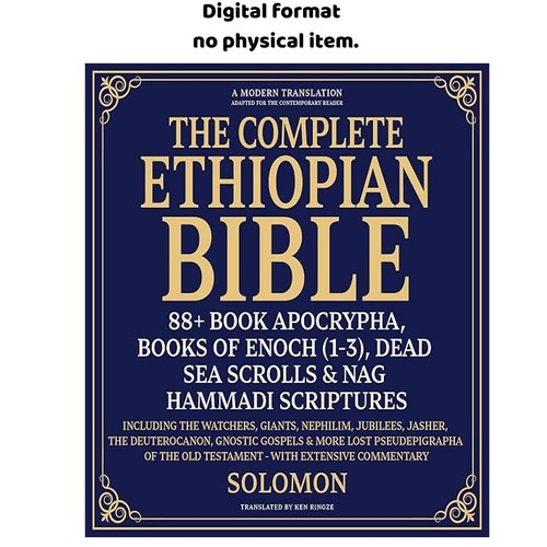The complete ethiopian - the,