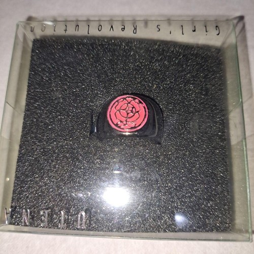 Anello utena rosa nera - utena,