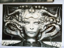 Poster firmato H. R. Giger