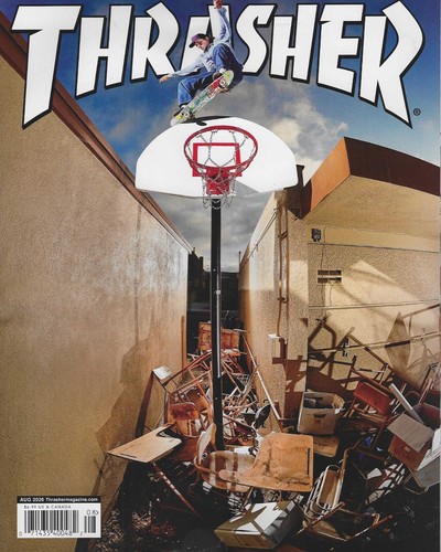 Thrasher magazine august - magazine,