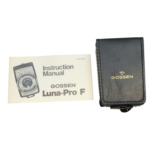 Gossen luna pro - f, misuratore