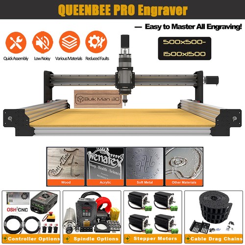 Silver queenbee pro router - silver,