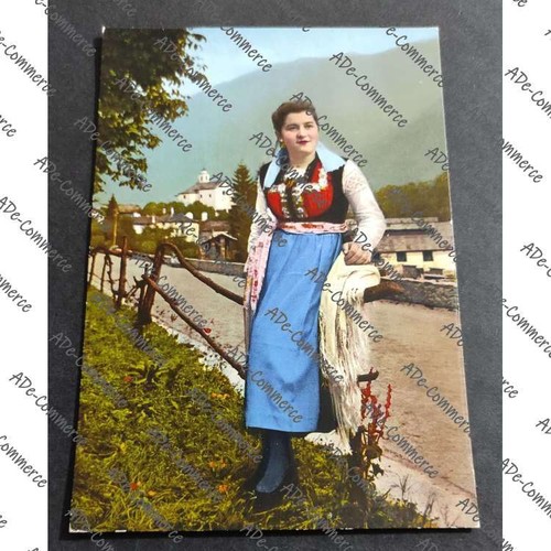 Cartolina valsesia costume - cartolina,