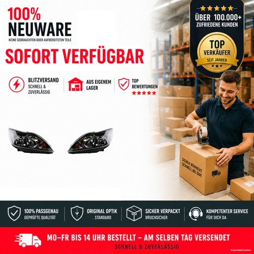 Set fari anteriori - set, alogeni