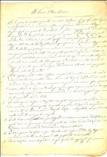 1874 SANT'ERACLIO (PG) Contratto colonato per Giovanni PIERMARINI *Manoscritto