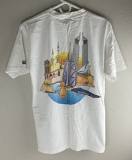 T-shirt pesante bianca vintage