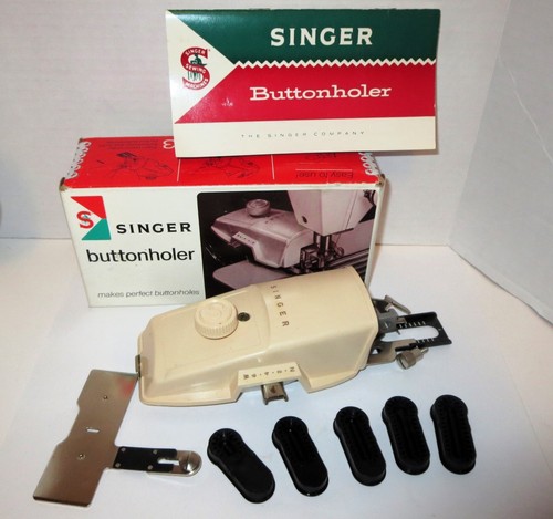 Bottoniera singer vintage - bottoniera,