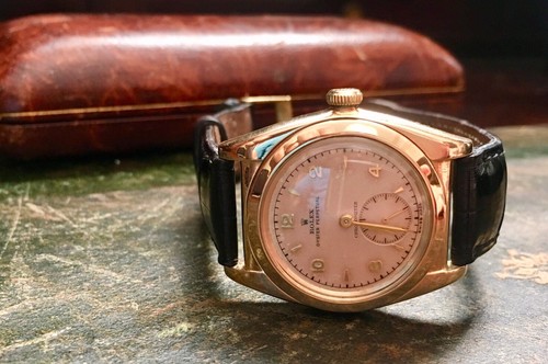 Rolex ovetto bubbleback 1946