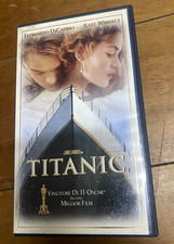 TITANIC VHS 1997 DI CAPRIO WINSLET 11 PREMI OSCAR 1997