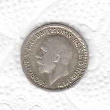    INGHILTERRA   RARA  MONETA  6   PENCE   1929   ARGENTO