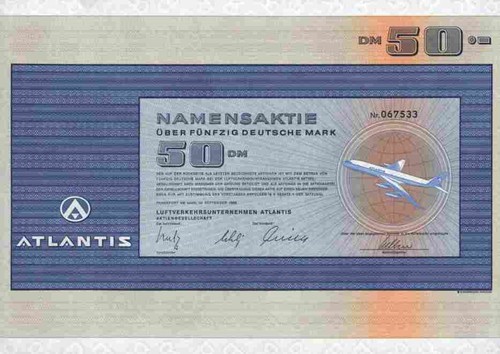 Atlantis aviazione 1969