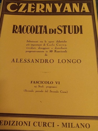 Czerny czernyana raccolta - -, :