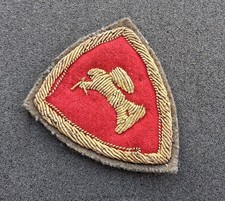 Scudetto ricamato E.I. Divisione Legnano anni '50/60 originale