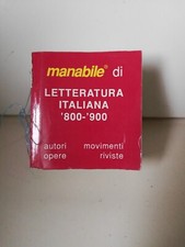 Manabile di letteratura italiana 800 900 autori opere movimenti manobook