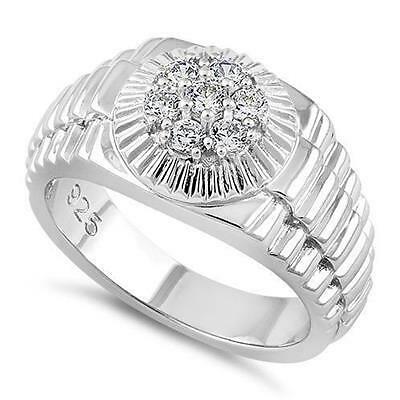 Anello uomo argento - uomo, fascia