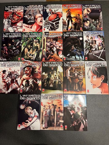Attacco dei giganti manga - dei,