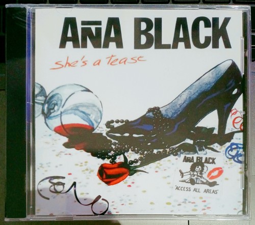 Ana black she tease - black, a