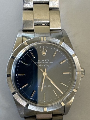 Rolex air king 14010 - air, zafiro