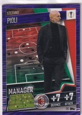 Topps Match Attax 101 20/21 n.116 Stefano Pioli Viola Parallelo