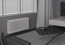 RADIATORI IN ACCIAIO TUBOLARE CORDIVARI ARDESIA 4 COLONNE H.756 interasse 700 mm