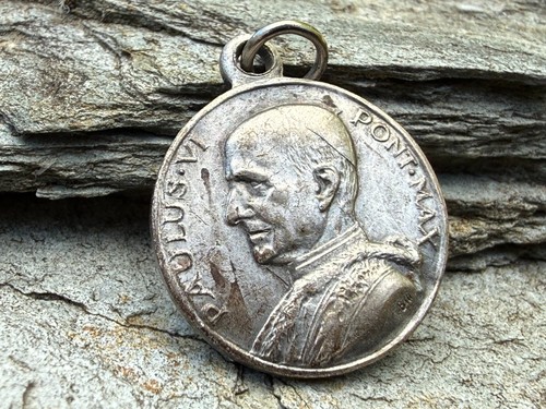 Vintage pope paul medal - paul,