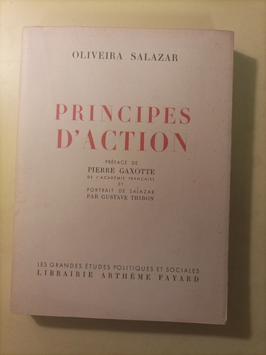 Principes action salazar - principes, d'action