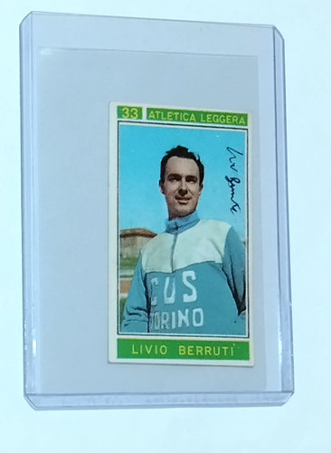 Autografo livio berruti - livio,