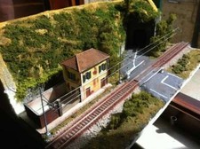 DIORAMA PLASTICO FERROVIARIO