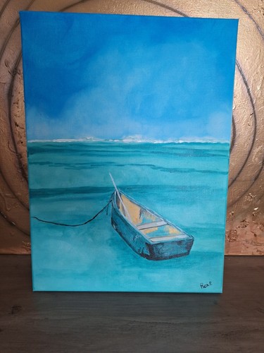 Dipinto acrilico tela 30x40 - tela,