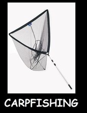 GUADINO GRANDE DA PESCA CARPFISHING CARPA CARSON PIEGHEVOLE RICHIUDIBILE BIGFISH