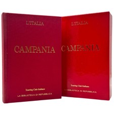 Guida storico artistica d’Italia Campania Touring Club Italiano TCI rossa mappe