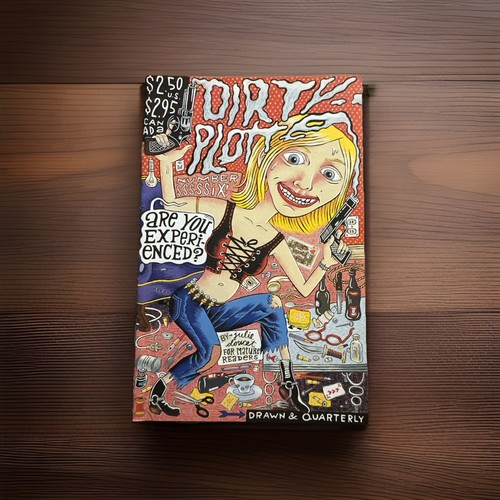 Dirty plotte disegnato e - plotte, (disegnato