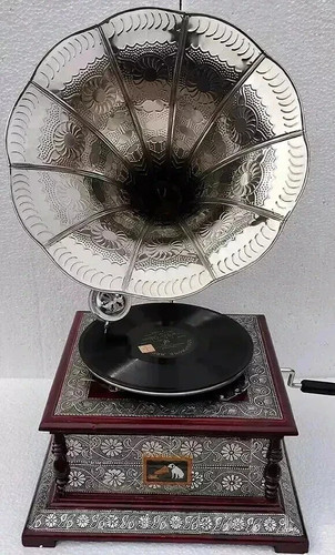 Antico grammofono hmv - grammofono,