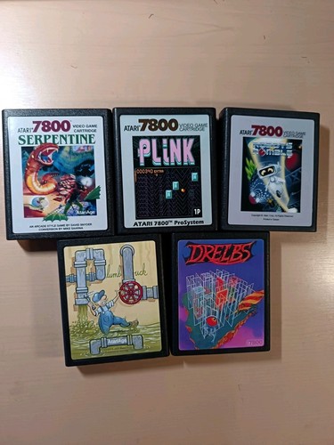 Atari 7800 5 giochi - n.,