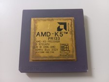 CPU AMD K5 PR166 PR166ABR Gold