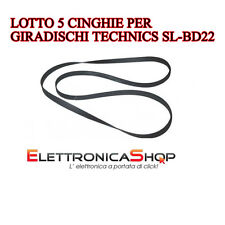 5 Cinghie di ricambio per