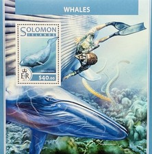 FRANCOBOLLI BALENE ISOLE