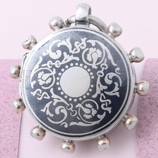Antique Victorian Niello