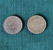 COPPIA 20 CENTESIMI UMBERTO I