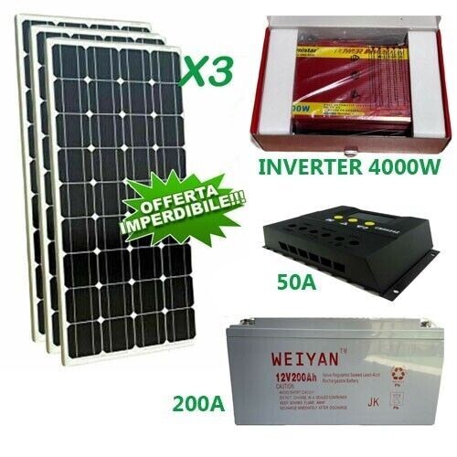 Kit fotovoltaico 3kw - fotovoltaico,