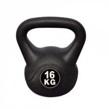 KETTLEBELL MANUBRIO PESO PESI PVC GHIRIA PER PALESTRA CROSSFIT FITNESS MMA -16KG