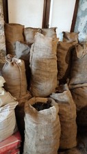 Carbone fossile antracite in sacchi di juta da 15 kg circa