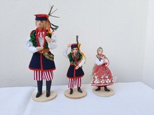 Bambole Tradizionali Polacche Vintage LALKI