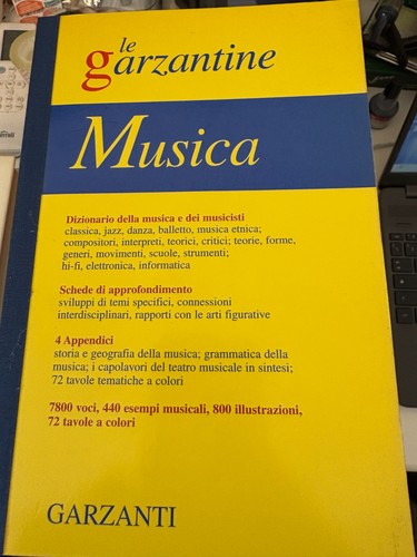 Garzantine musica - musica,