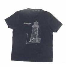 T-shirt uomo Peuterey blu