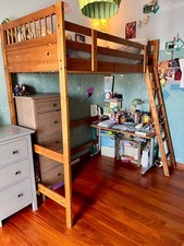 letto soppalco ikea legno