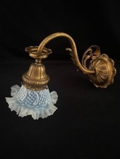 Applique/Lampada da muro/ottone/anni '20-'30/Liberty H.23,5 Cm.